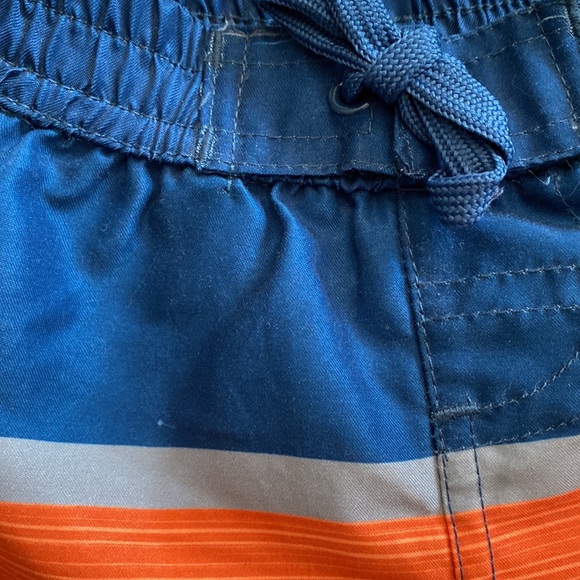 M-I-D Stripe Swim Trunks 6 Months - Picture 3 of 6